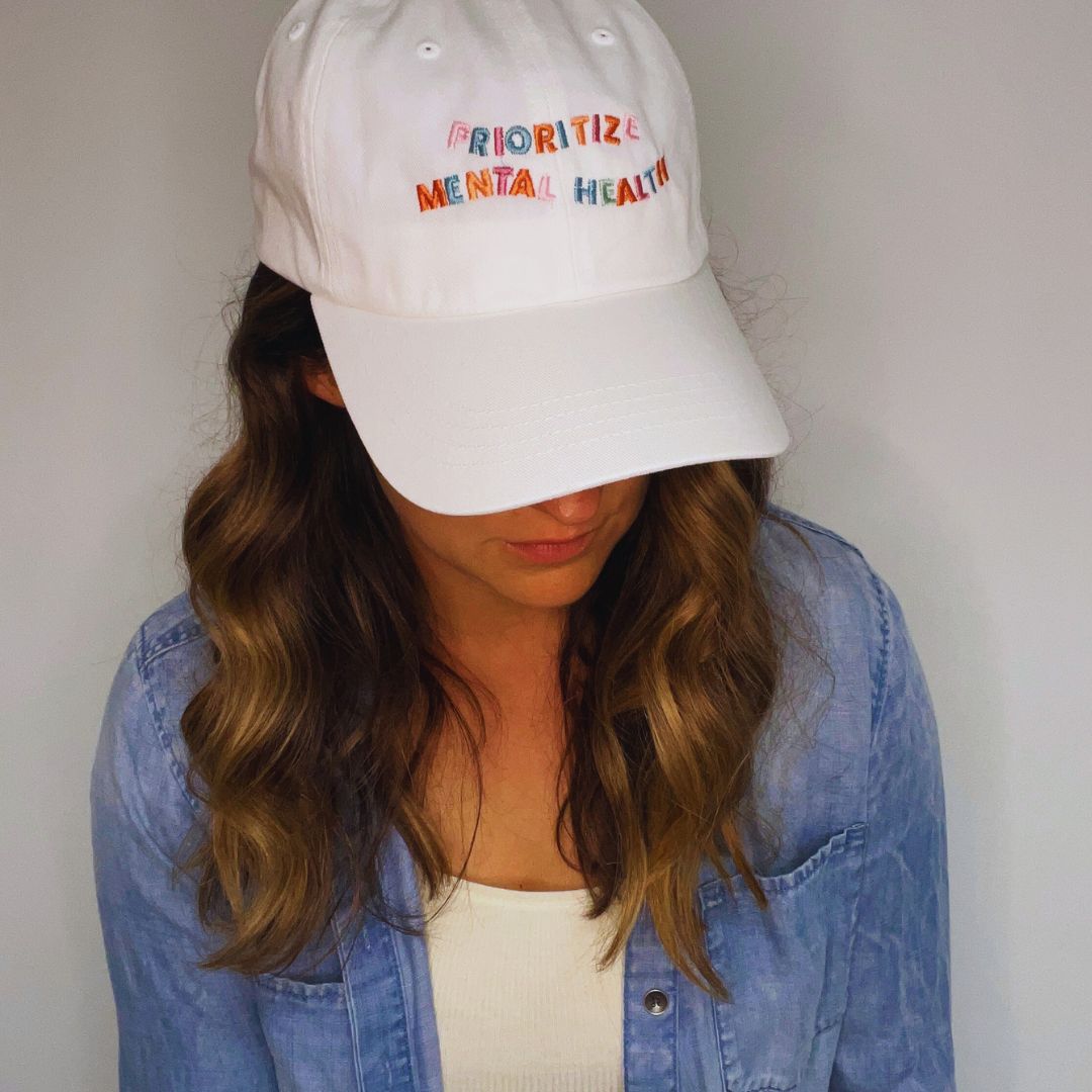 Prioritize Mental Health Baseball Hat