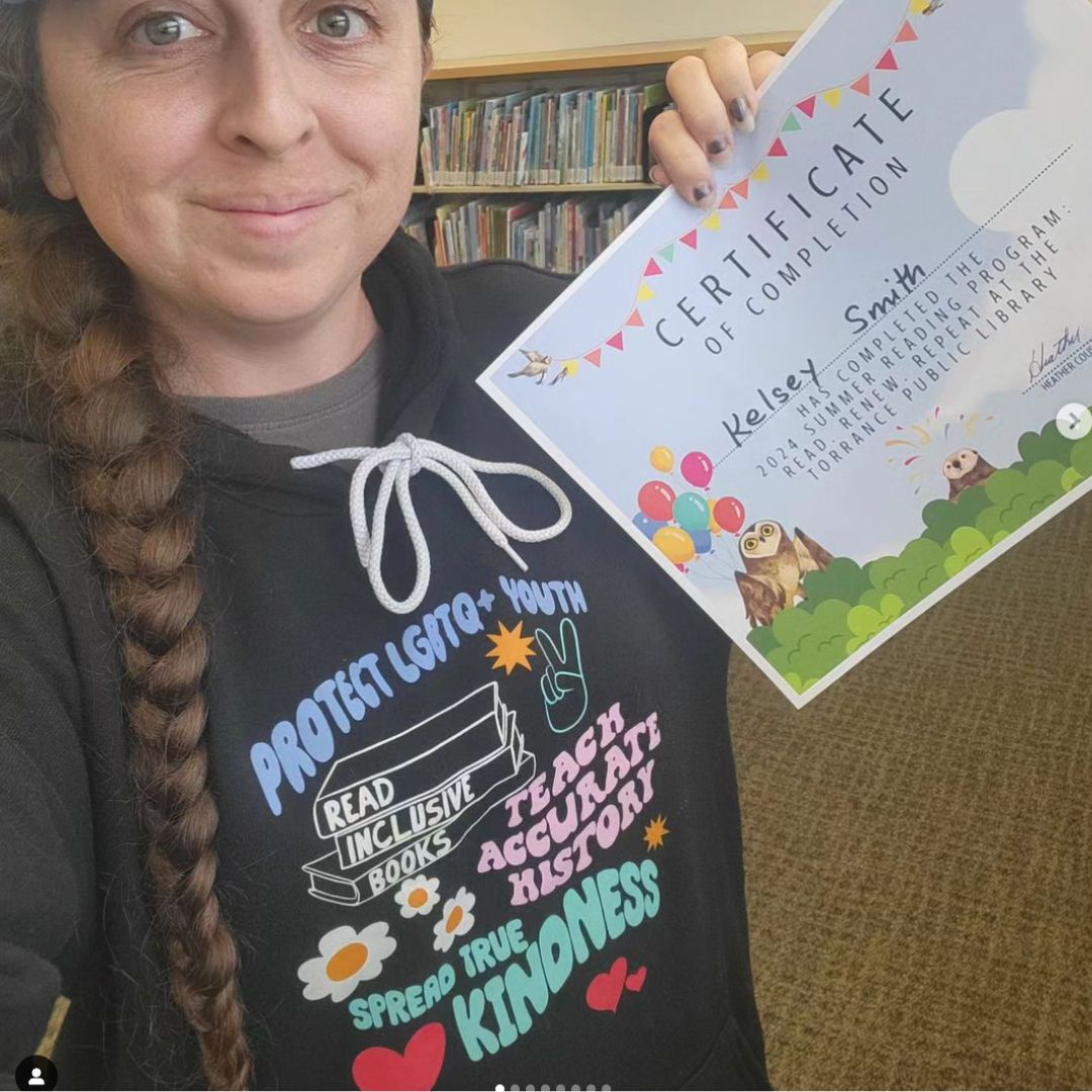 Protect, Read, Teach, Spread Pullover Fleece