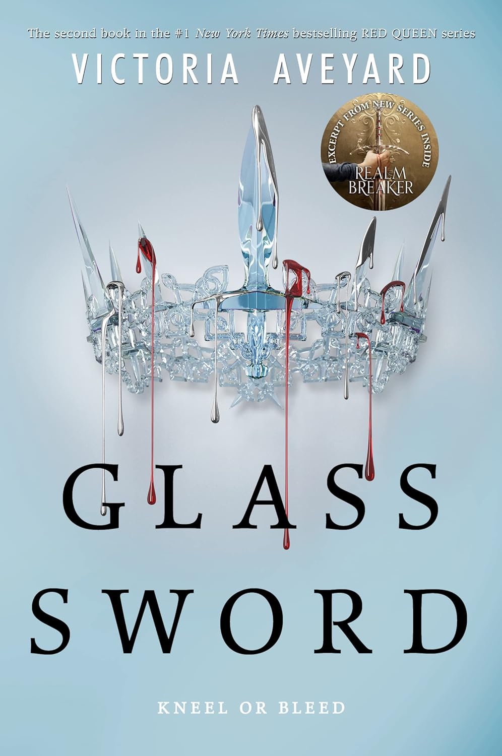 Glass Sword Book 2 of the Red Queen Series by Victoria Aveyard (PB)