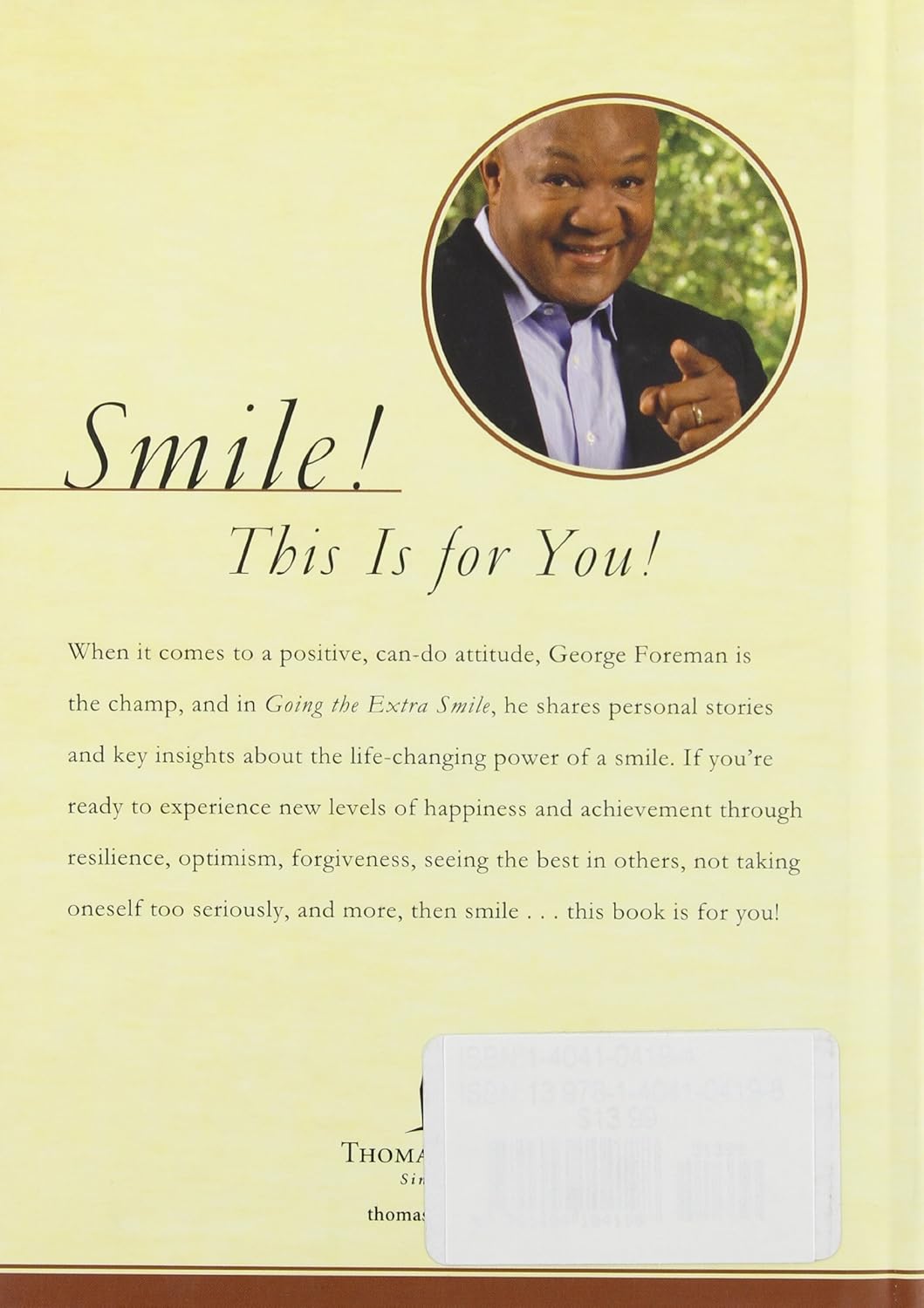 Going The Extra Smile by George Foreman