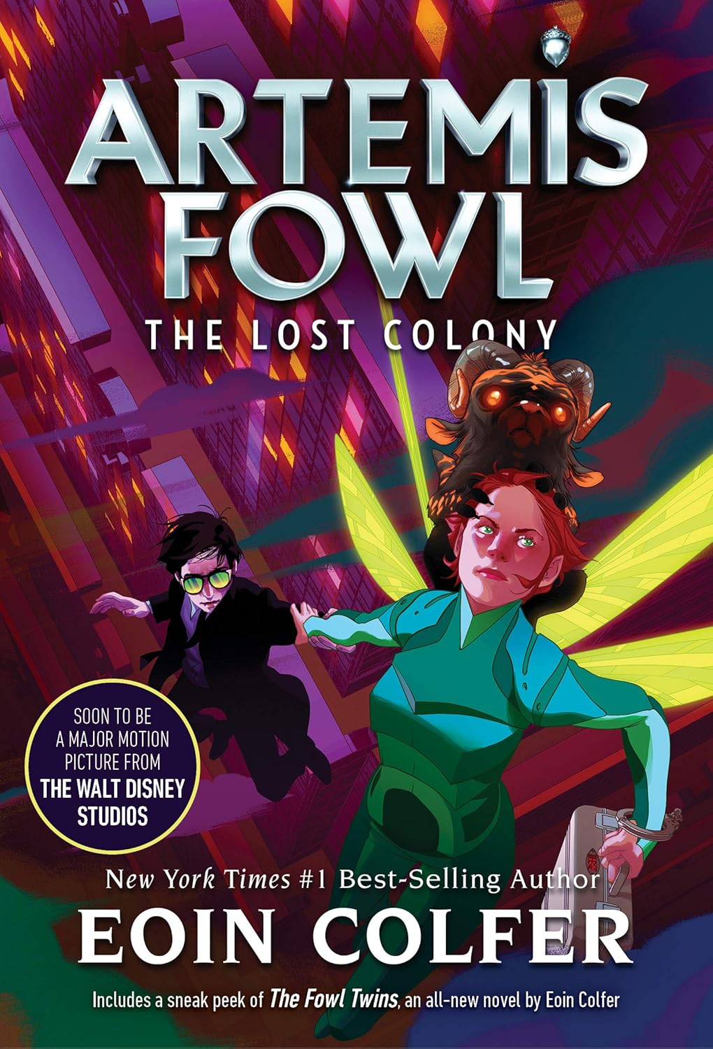 Artemis Fowl and the Lost Colony by Eoin Colter Book 5