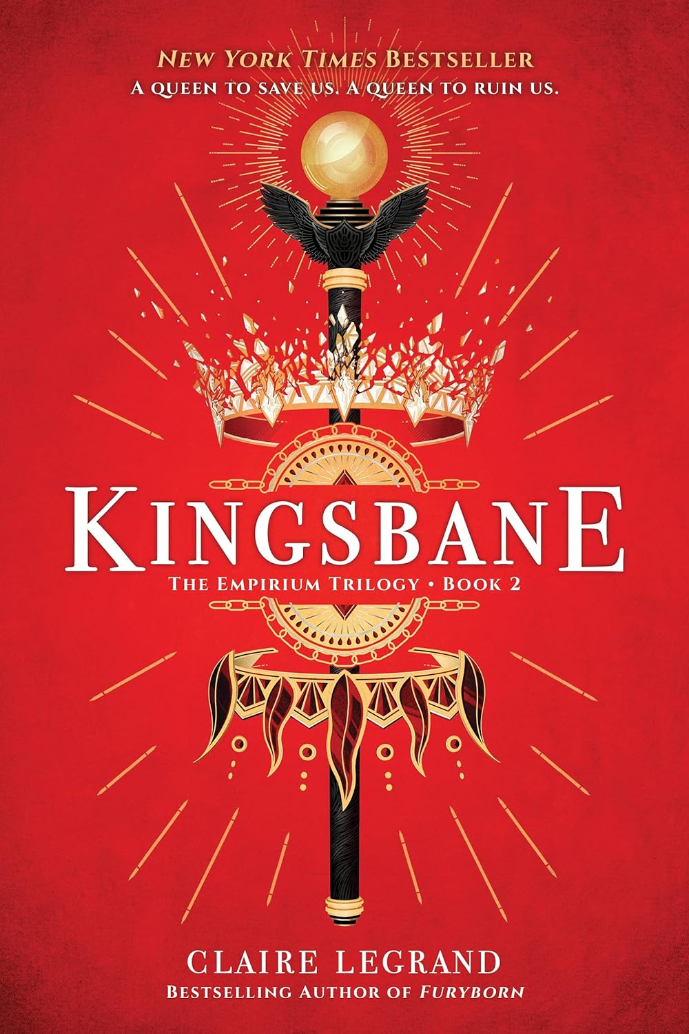 Kingsbane by Claire Legrand Book 2 of The Empirium Trilogy
