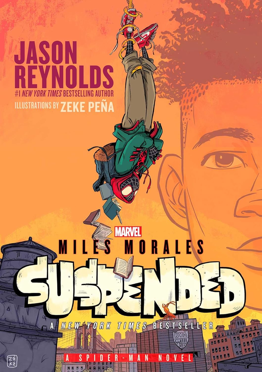 Miles Morales Suspended by Jason Reynolds