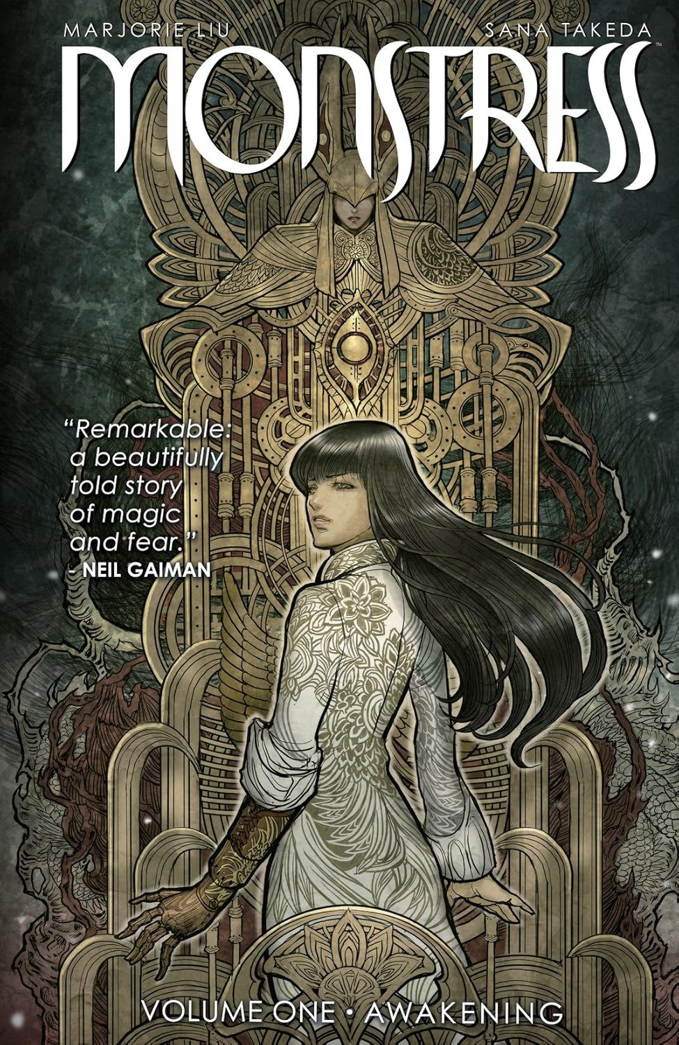 Monstress Volume 1 Paperback – by Marjorie Liu (Copy)