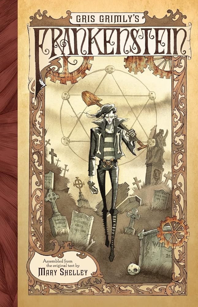 Gris Grimly's Frankenstein: A Graphic Novel cover image
