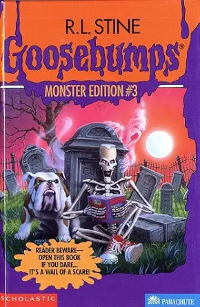 Goosebumps Monster Edition 3: The Ghost Next Door, Ghost Beach, and The Barking Ghost cover image