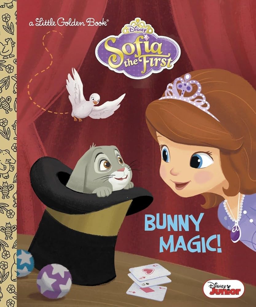 Bunny Magic! (Disney Junior: Sofia the First) (Little Golden Book) cover image
