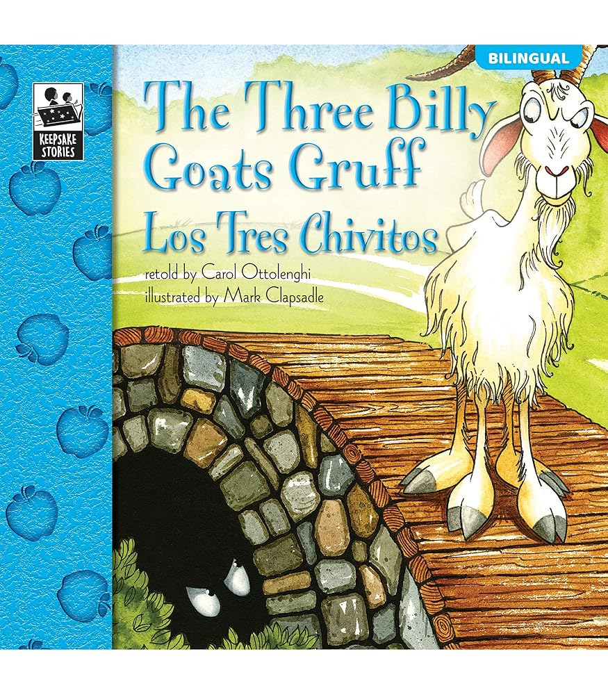 Carson Dellosa The Three Billy Goats Gruff, Classic Children's Book, Guided Reading Level I (Volume 27) cover image