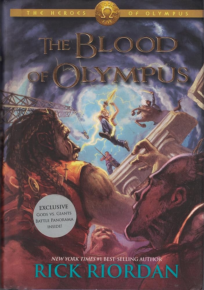 The Blood of Olympus B & N Special Edition cover image