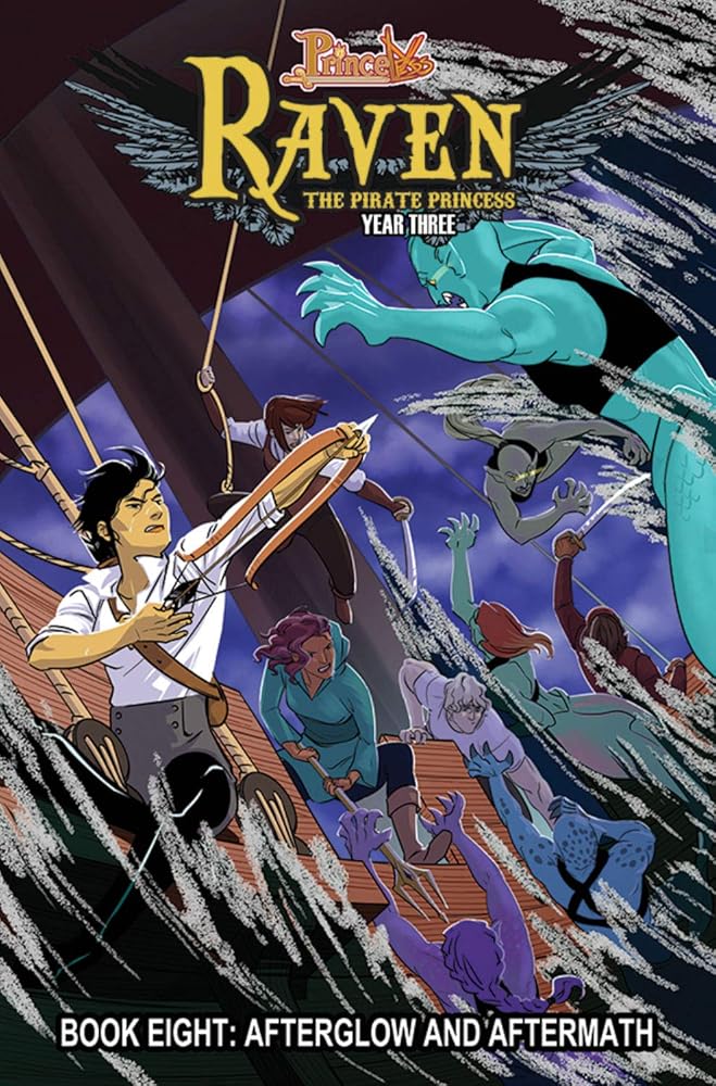 Princeless: Raven The Pirate Princess Book 8: Afterglow and Aftermath cover image