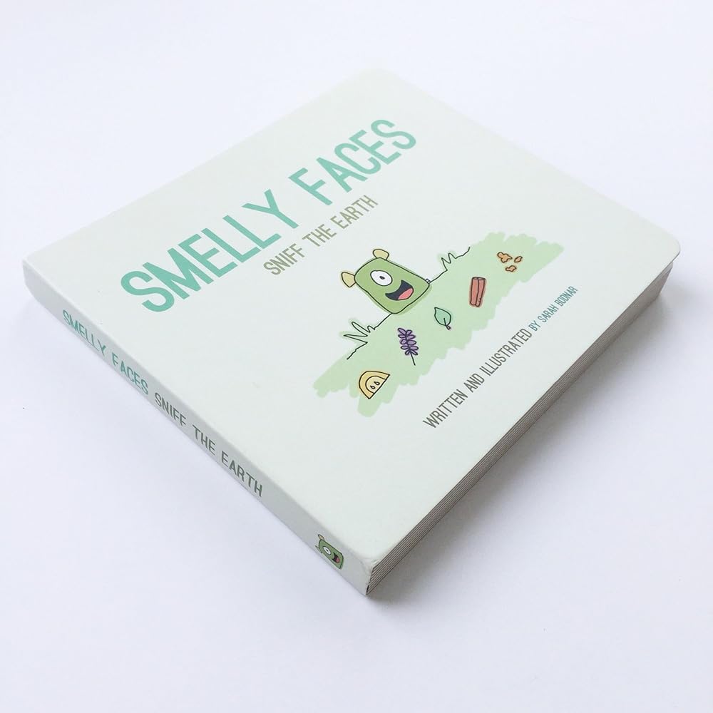 Smelly Faces Sniff the Earth - Essential Oils Children's Book - Companion to Smelly Face Diffuser and Little Stinker cover image