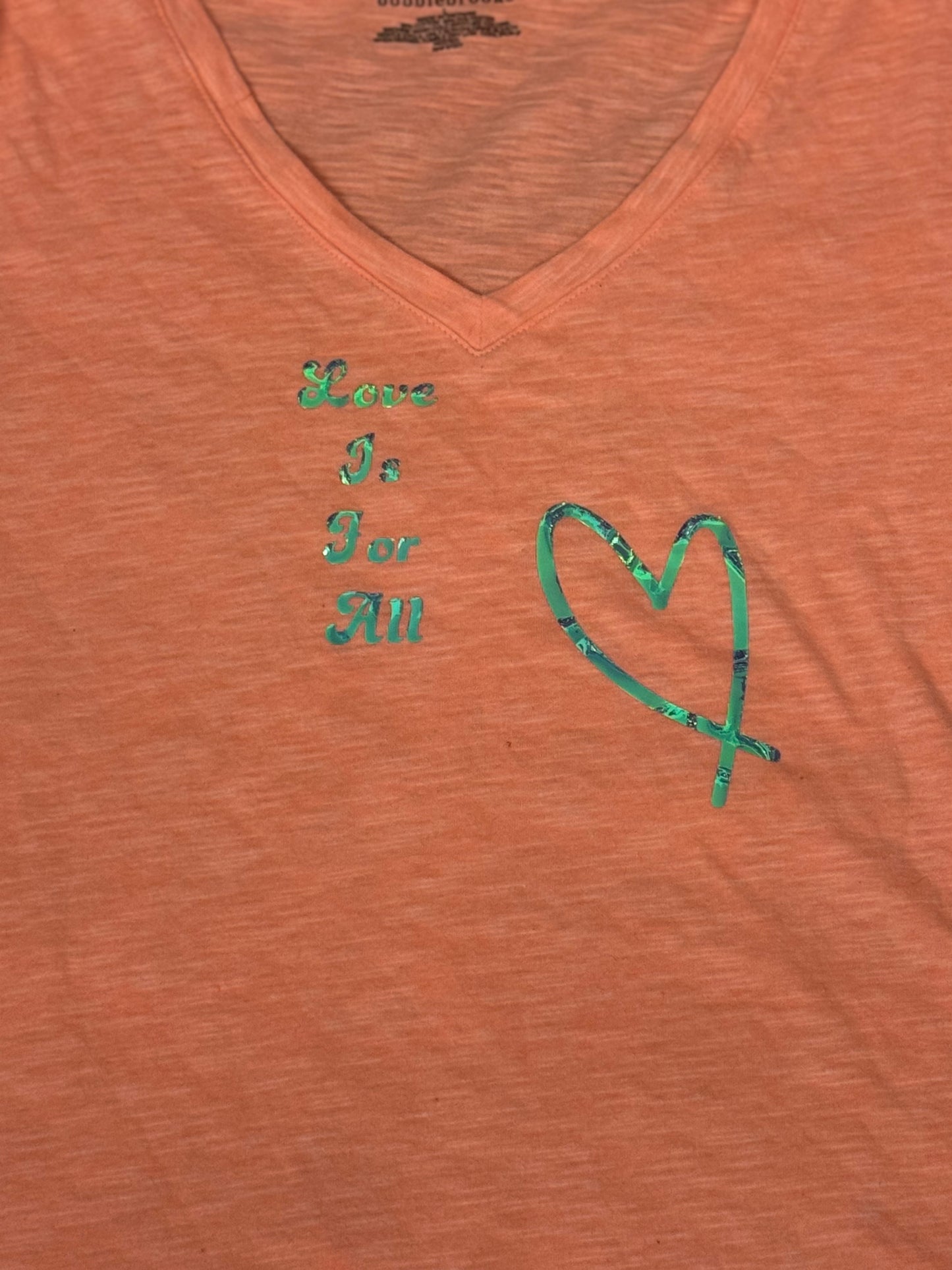 Love Is For All T-shirt by The Spine Bookshop