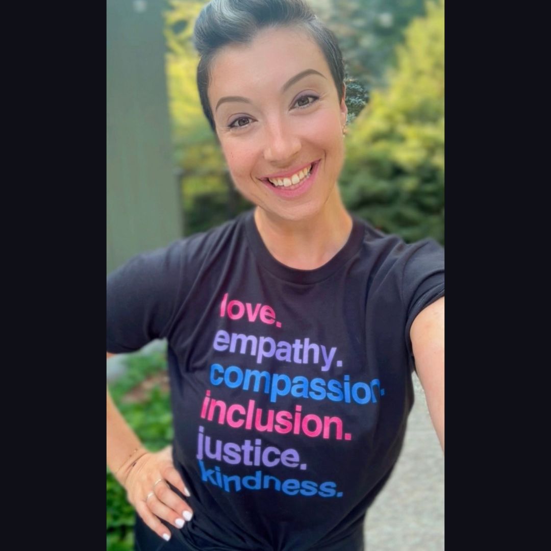 'Kindness Is' Bi Pride Classic Tee