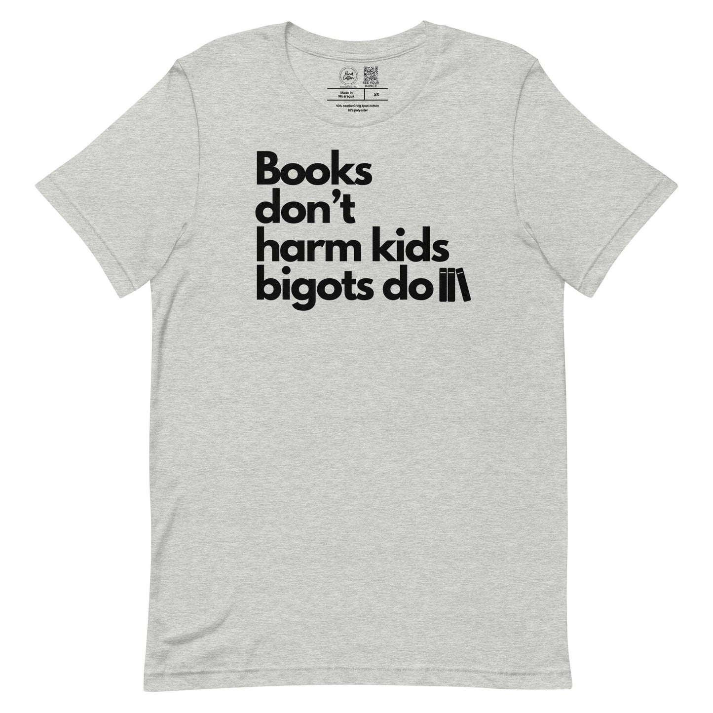 Books Don't Harm Block Classic Tee