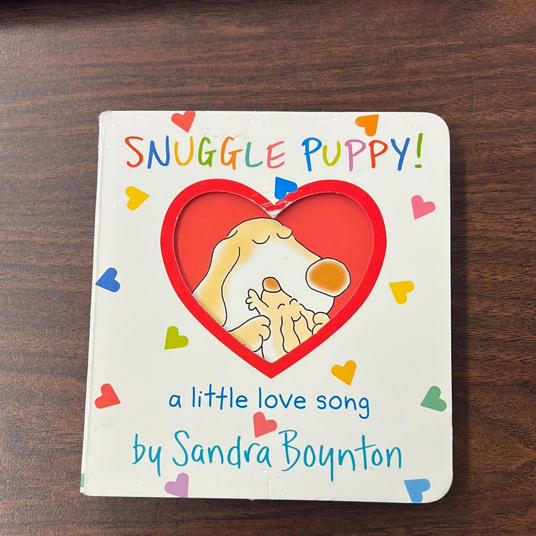 Snuggle Puppy by Sandra Boynton Board Book