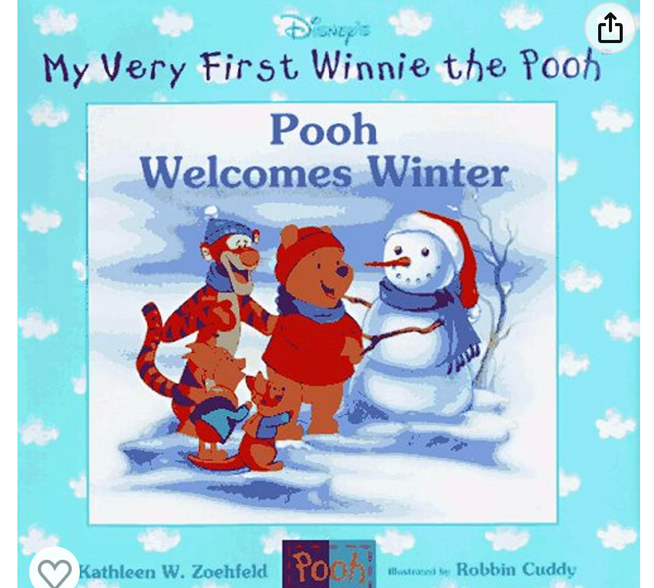 Winnie The Pooh Pooh Welcomes Winter