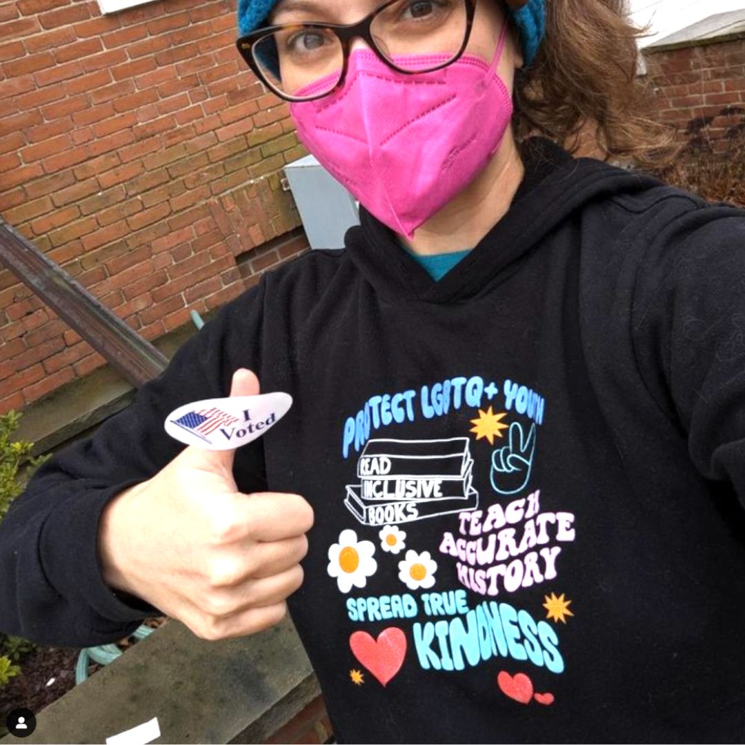 Protect, Read, Teach, Spread Pullover Fleece