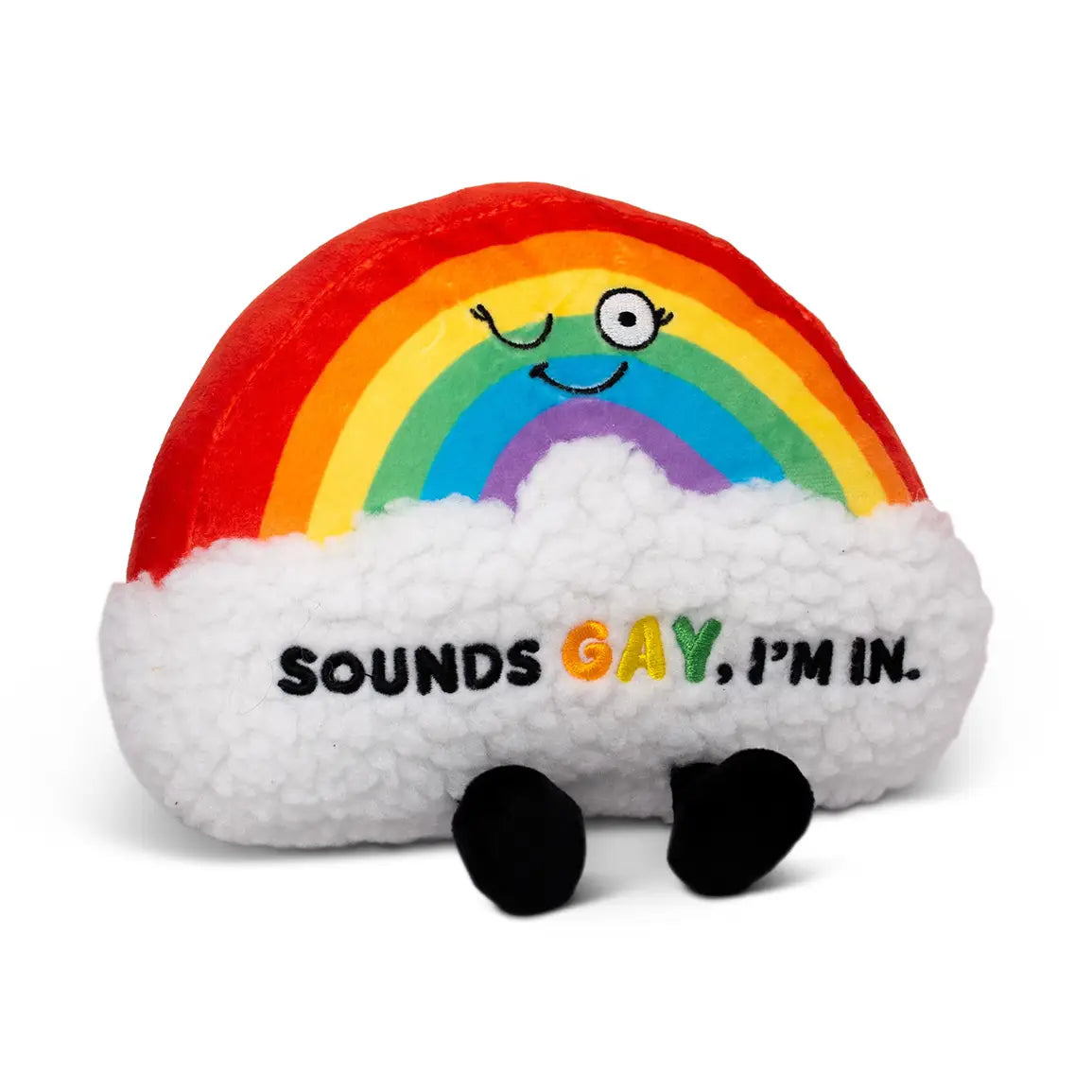Punchkins Pillows - Sounds Gay, I'm In Rainbow Pillow