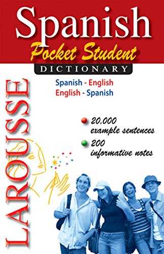 Larousse Pocket Student Dictionary Spanish-English