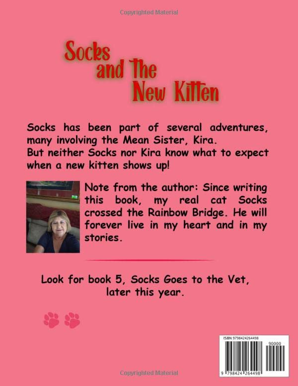 Socks and The New Kitten by Melanie Collins