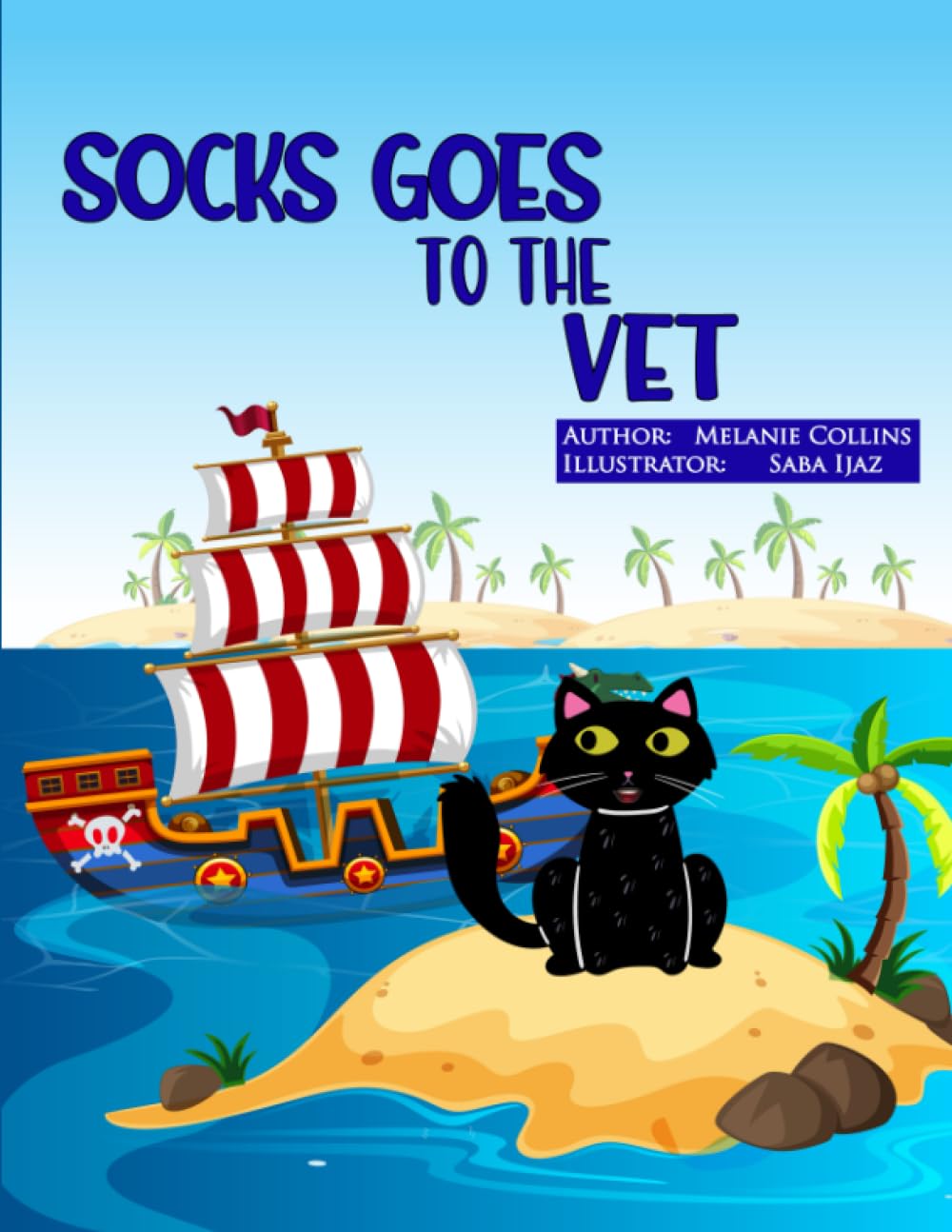 Socks Goes To The Vet by Melanie Collins