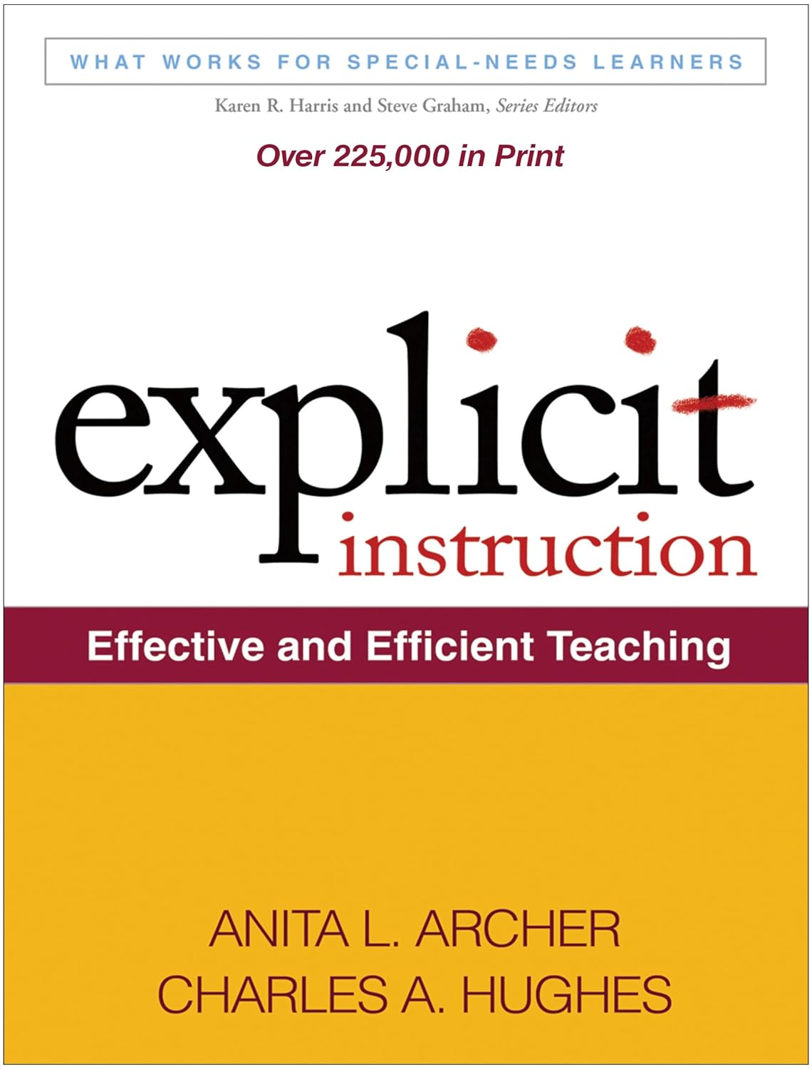 Explicit Instructions by Anita L. Archer and Charles A. Hughes