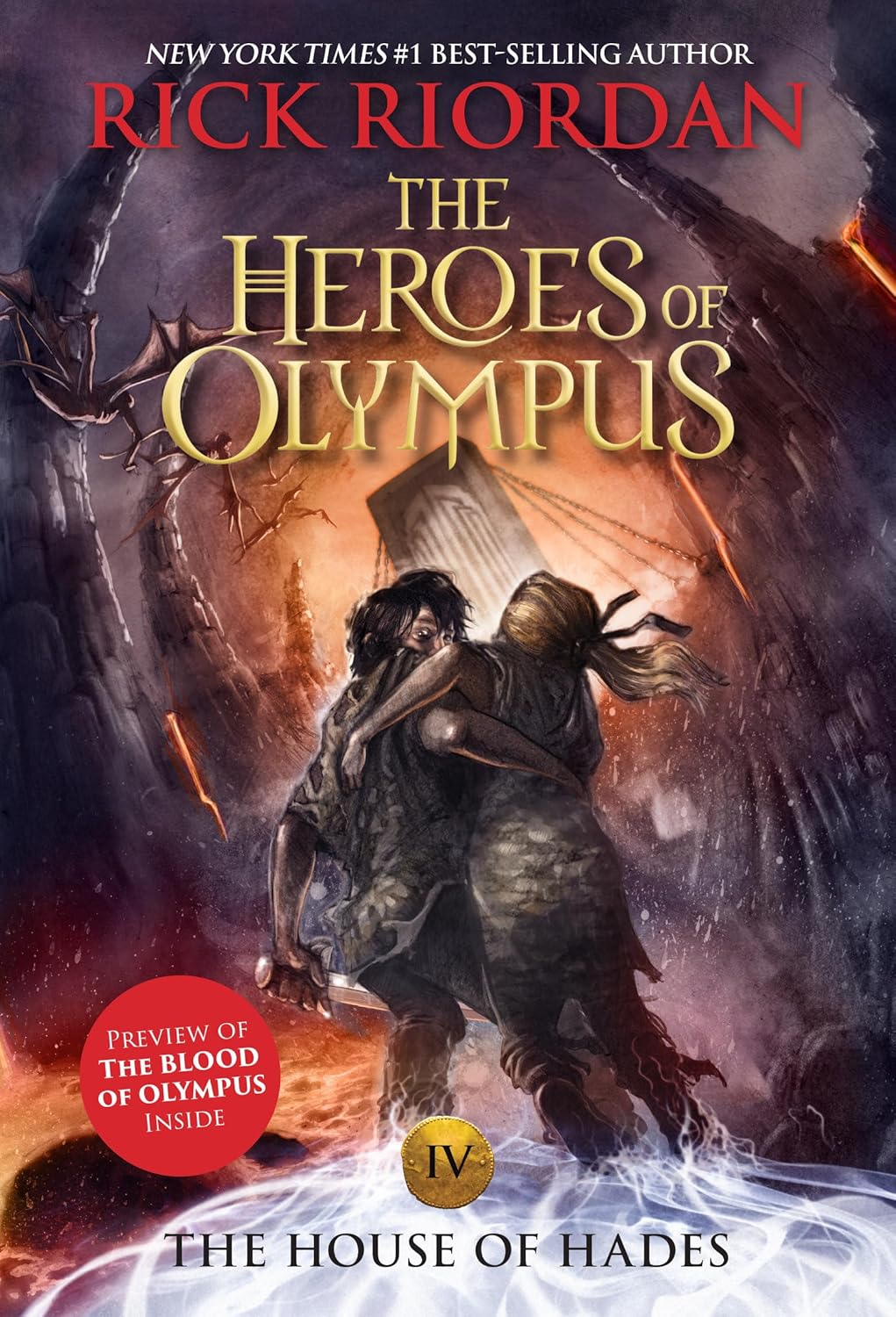 The Heroes of Olympus Book 4 by Rick Riordan  PB