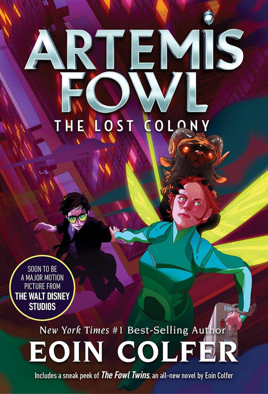 Artemis Fowl and the Lost Colony by Eoin Colter Book 5