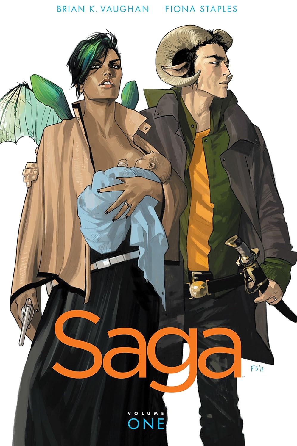 Saga by Brian K Vaughan and Fiona Staples
