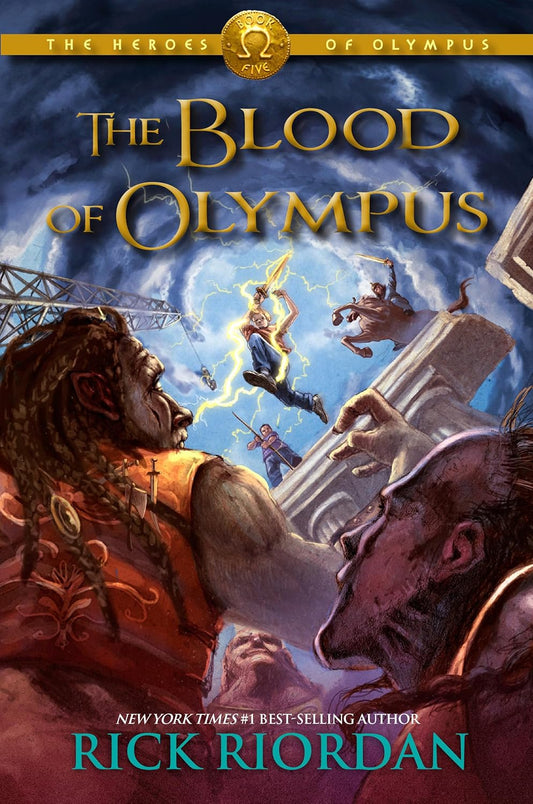 The Blood of Olympus  Book 5  Rick Riordan HB