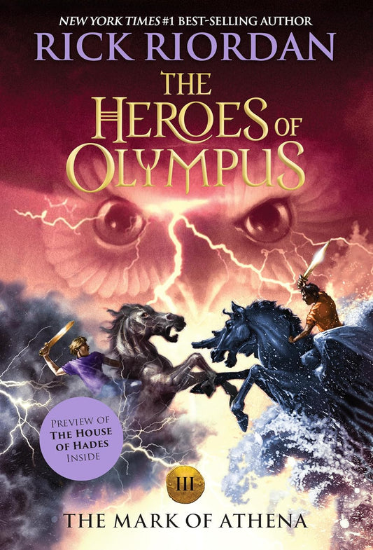 The Mark of Athena Book Three by Rick Riordan  PB