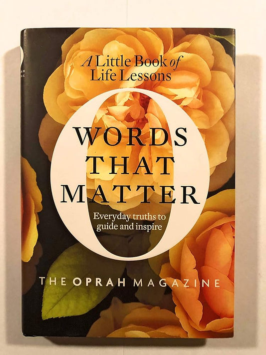 Words That Matter: A Little Book of Life Lessons cover image