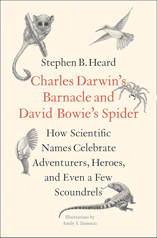 Charles Darwin's Barnacle and David Bowie's Spider: How Scientific Names Celebrate Adventurers, Heroes, and Even a Few Scoundrels cover image