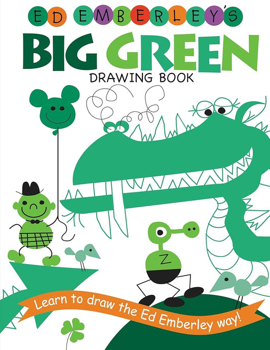 Ed Emberley's Big Green Drawing Book cover image