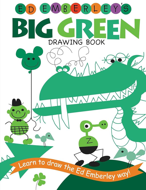 Ed Emberley's Big Green Drawing Book cover image