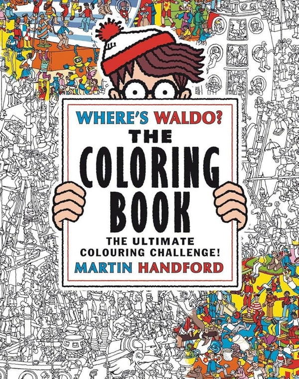 Where's Waldo? The Coloring Book cover image