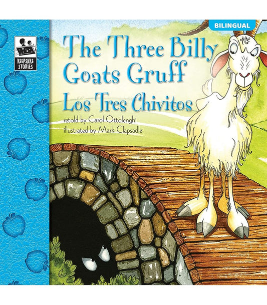 Carson Dellosa The Three Billy Goats Gruff, Classic Children's Book, Guided Reading Level I (Volume 27) cover image