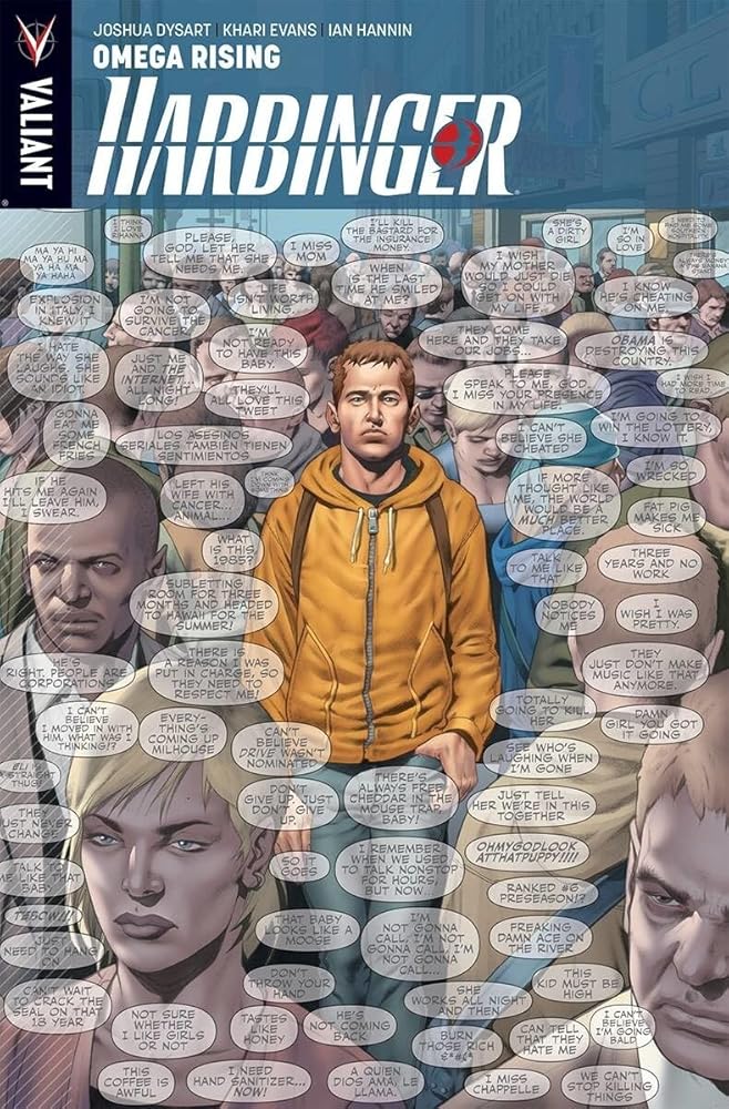 Harbinger Volume 1: Omega Rising (HARBINGER (VALIANT UNIVERSE) TP) cover image