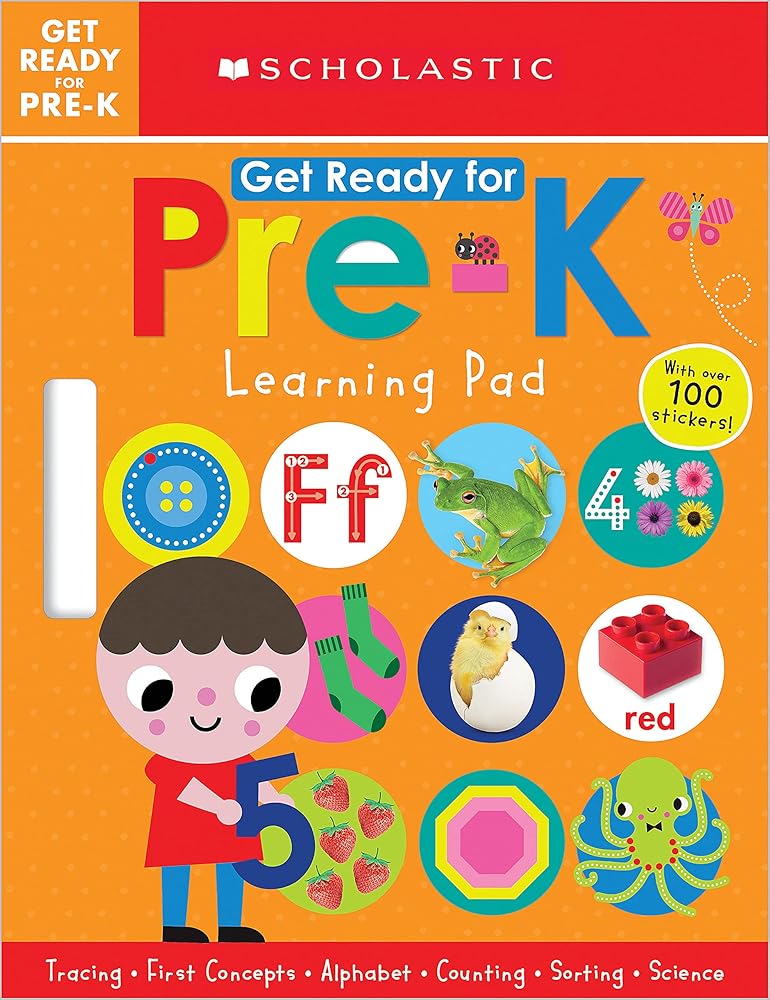Get Ready for Pre-K Learning Pad: Scholastic Early Learners (Learning Pad) cover image