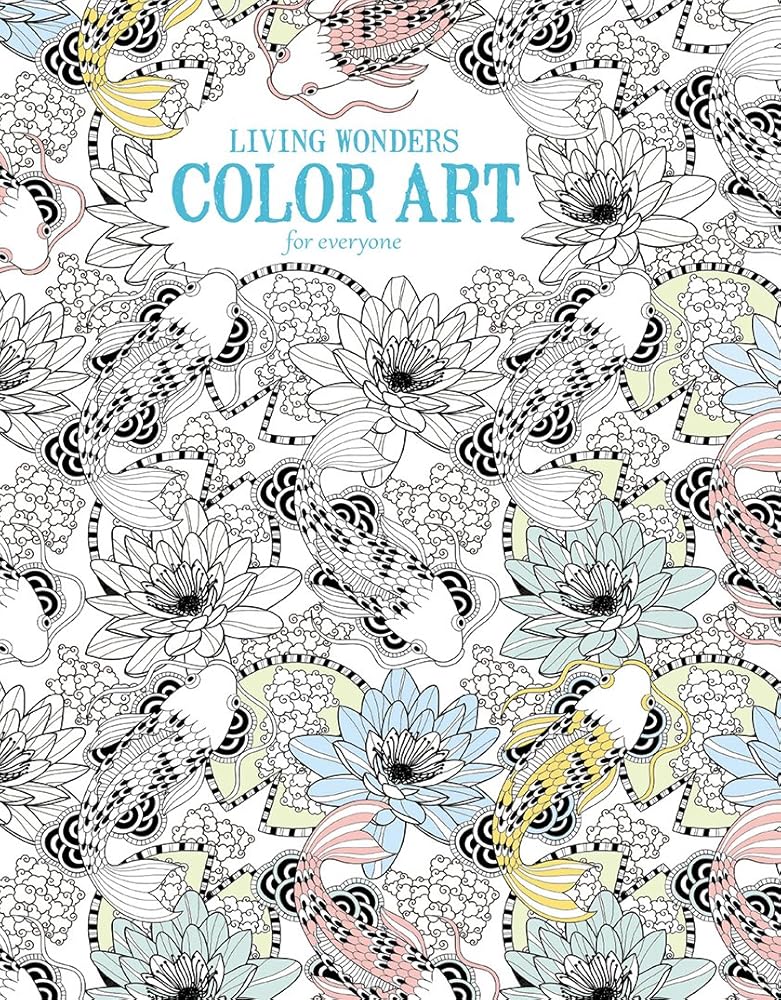 Living Wonders | Color Art for Everyone - Leisure Arts (6705) cover image