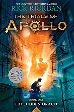 The Hidden Oracle (B&N Exclusive Edition) (The Trials of Apollo Series #1) - BN Exclusive cover image