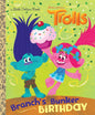 Branch's Bunker Birthday (DreamWorks Trolls) (Little Golden Book) cover image