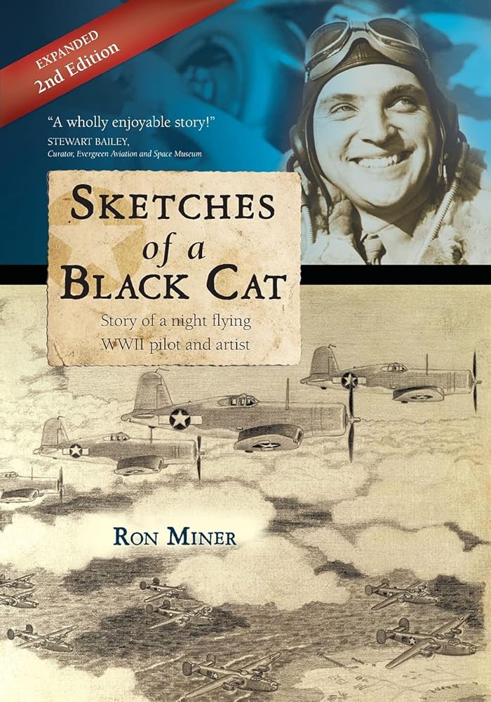 Sketches of a Black Cat - Expanded Edition: Story of a night flying WWII pilot and artist cover image