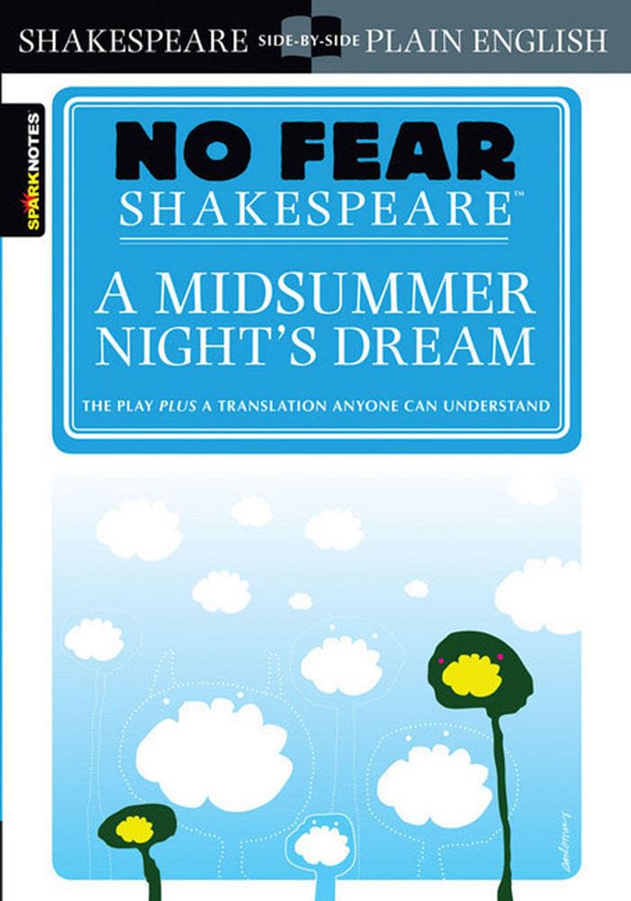 A Midsummer Night's Dream, No Fear Shakespeare Side-by-Side Plain English cover image