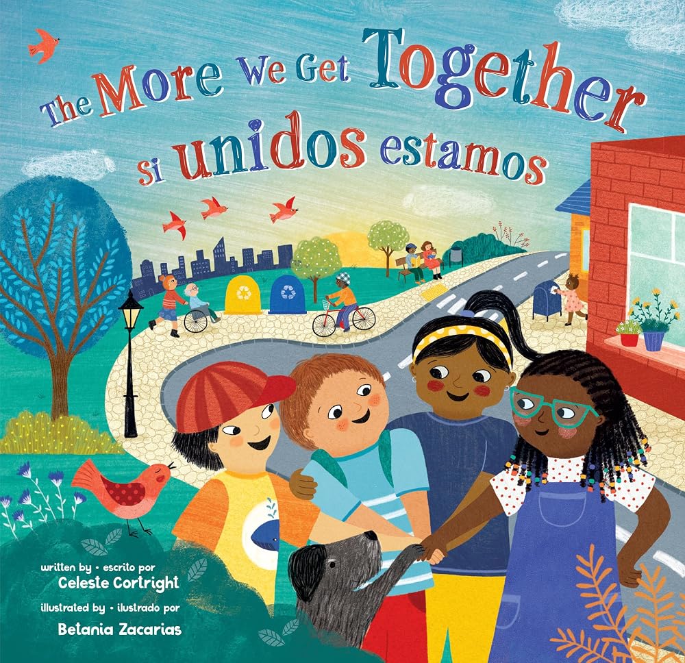 The More We Get Together (Bilingual Spanish & English) (Barefoot Singalongs) (Spanish and English Edition) cover image
