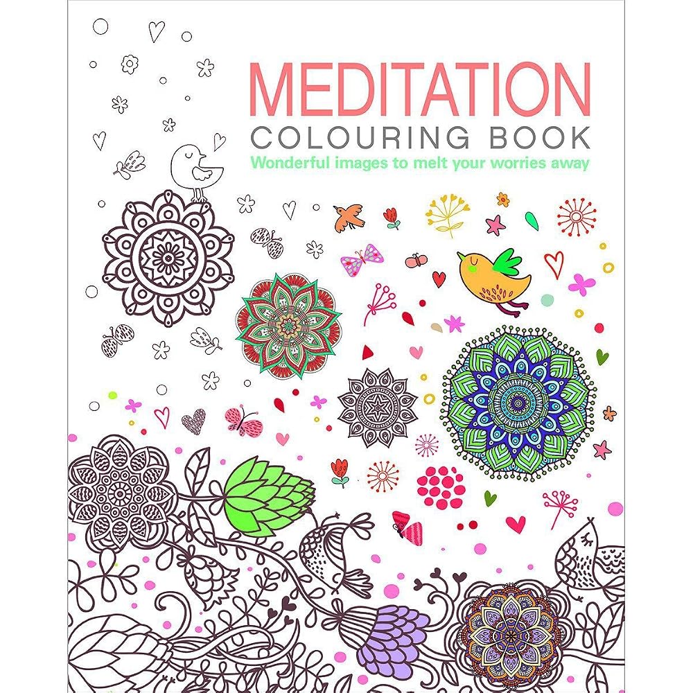 Meditation Colouring Book cover image