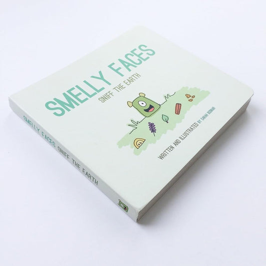 Smelly Faces Sniff the Earth - Essential Oils Children's Book - Companion to Smelly Face Diffuser and Little Stinker cover image