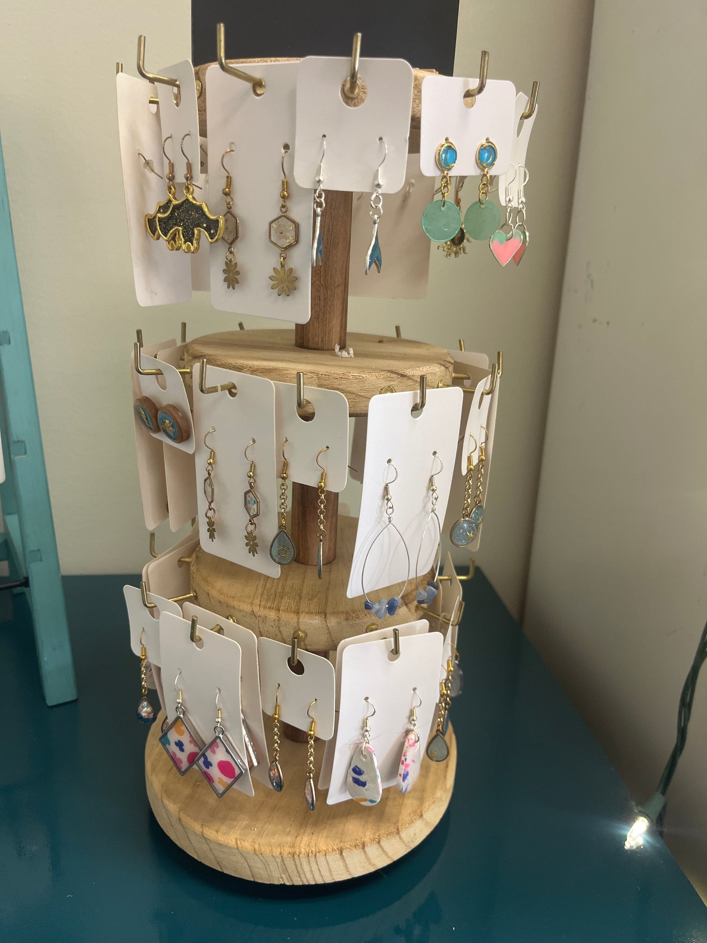 Resin Earrings by Bits and Bobbles