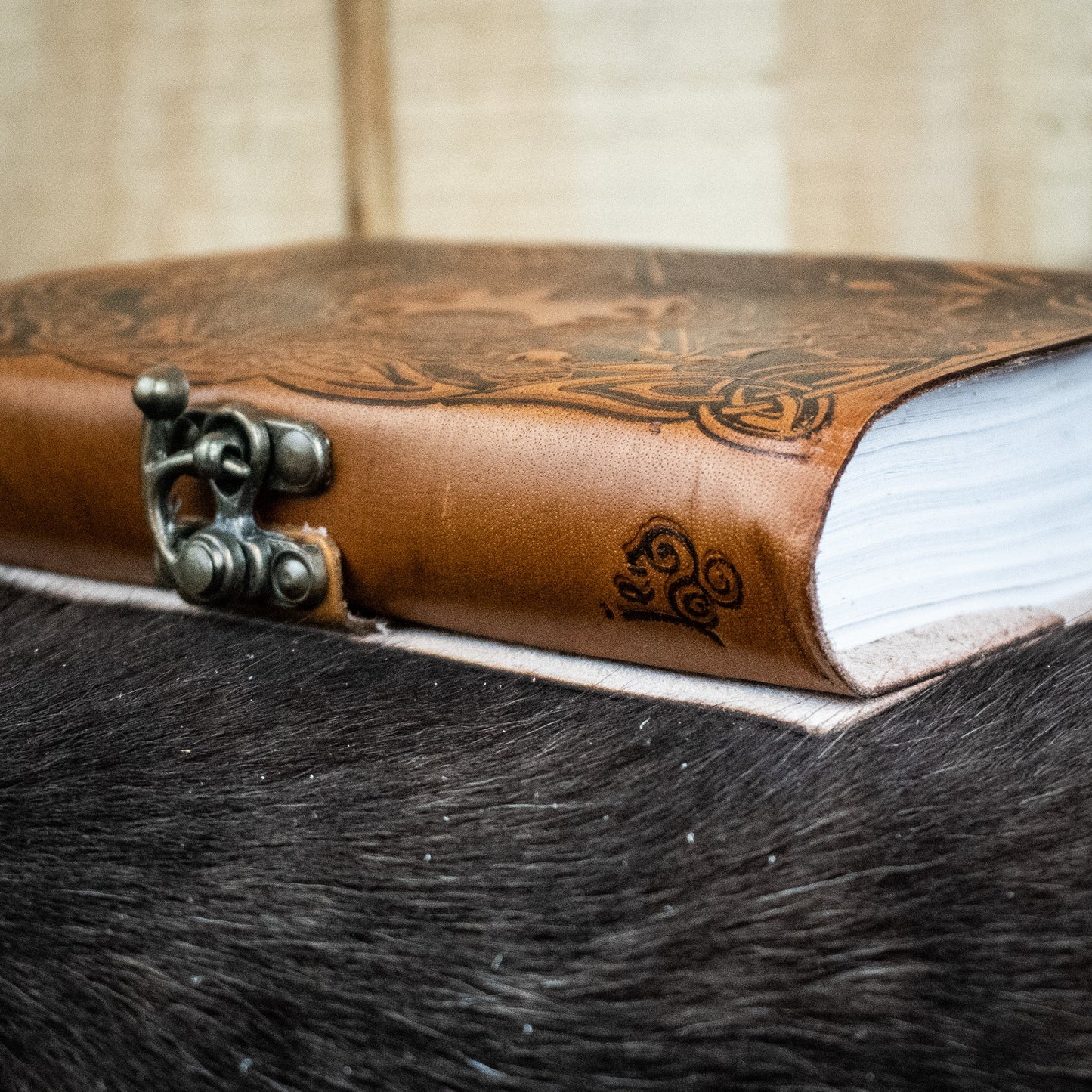 "Earth Pentacle" Leather Journal