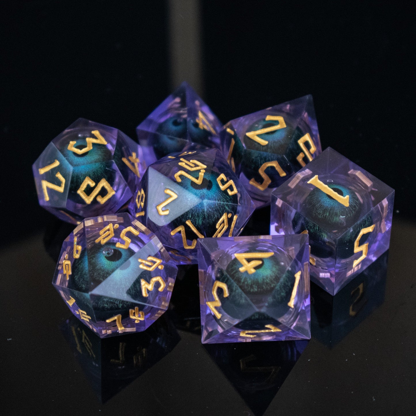 The Omnipotent Liquid Core Dice Set